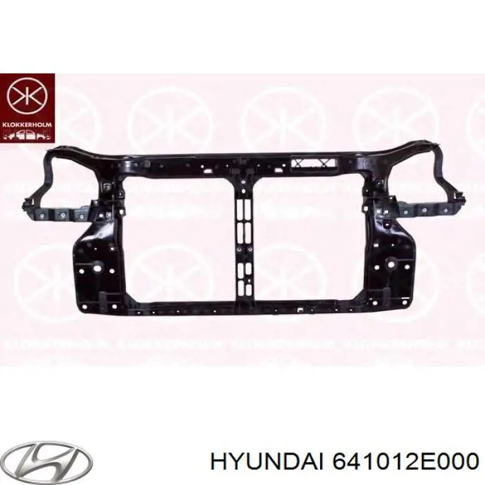 641012E001UCN Hyundai/Kia суппорт радиатора в сборе (монтажная панель крепления фар)