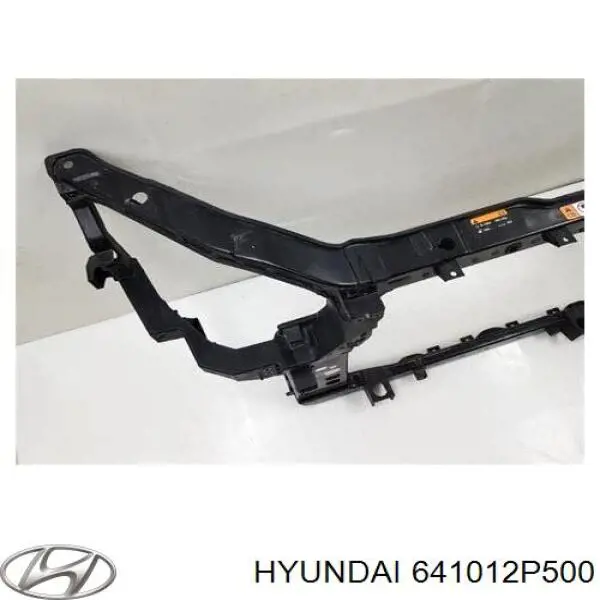 Суппорт радиатора в сборе (монтажная панель крепления фар) Hyundai/Kia 641012P500