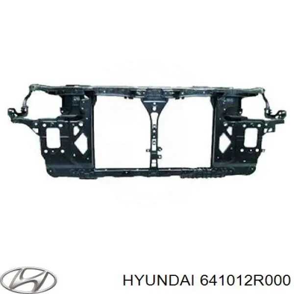 Суппорт радиатора в сборе (монтажная панель крепления фар) на Hyundai I30 FD