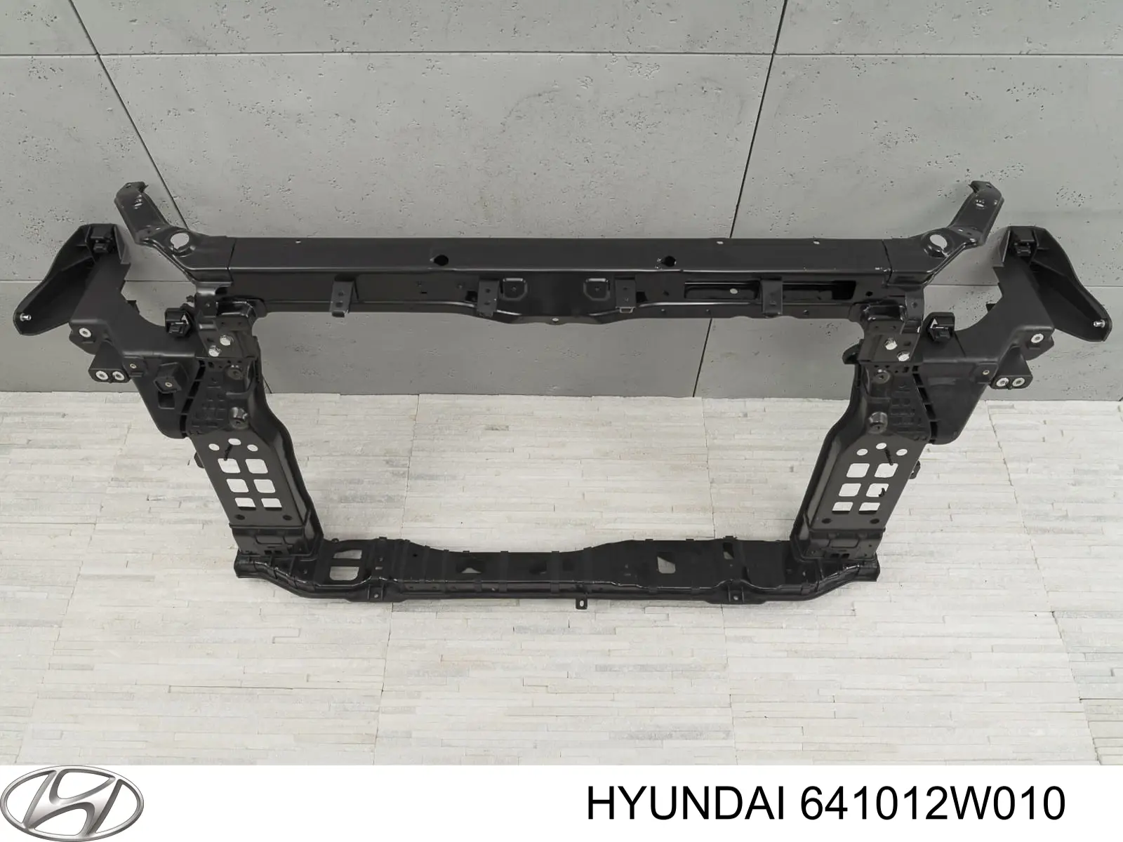 641012W010 Hyundai/Kia суппорт радиатора в сборе (монтажная панель крепления фар)