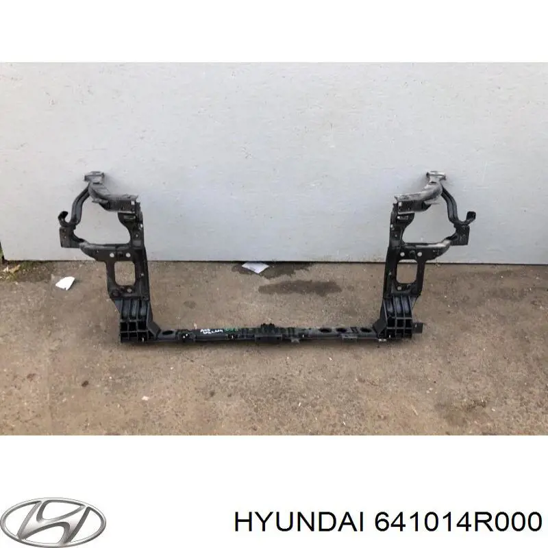 641014R000 Hyundai/Kia суппорт радиатора в сборе (монтажная панель крепления фар)