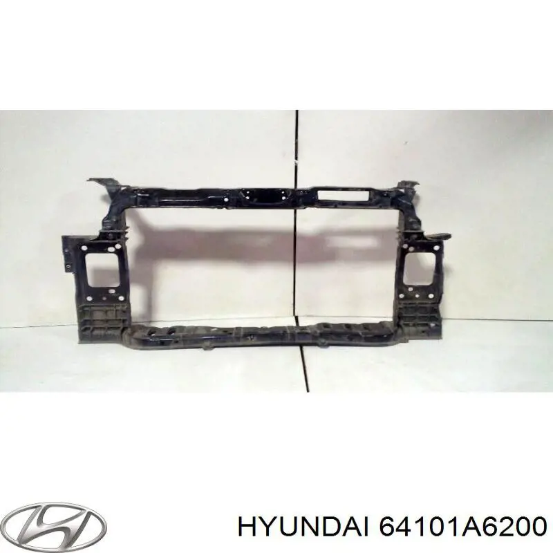 64101A6200 Hyundai/Kia Suporte do radiador montado (painel de montagem de fixação das luzes)