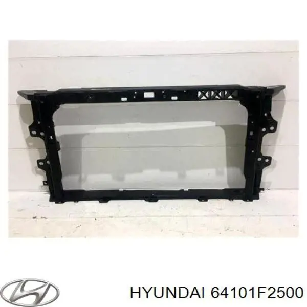 Суппорт радиатора в сборе (монтажная панель крепления фар) Hyundai/Kia 64101F2500
