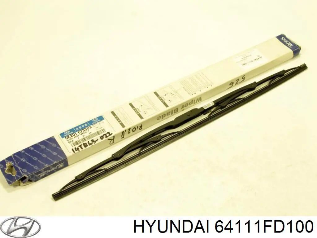64111FD100 Hyundai/Kia suporte esquerdo do radiador (painel de montagem de fixação das luzes)