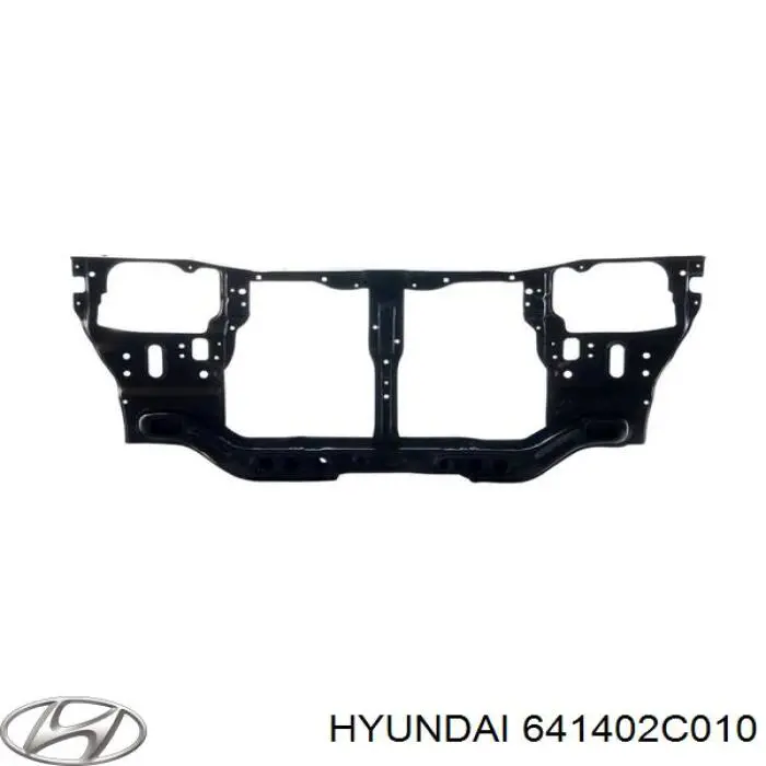Суппорт радиатора верхний (монтажная панель крепления фар) на Hyundai Tiburon 
