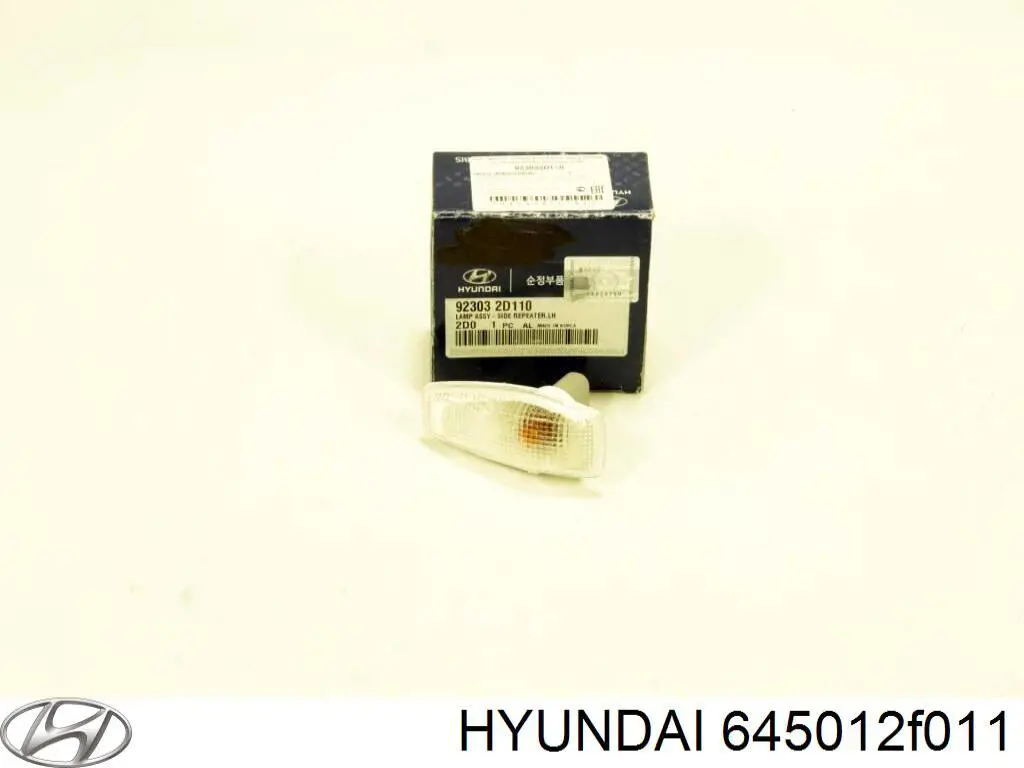 Панель брызговика моторного отсека, левая Hyundai/Kia 645012F011 цена, от  USD