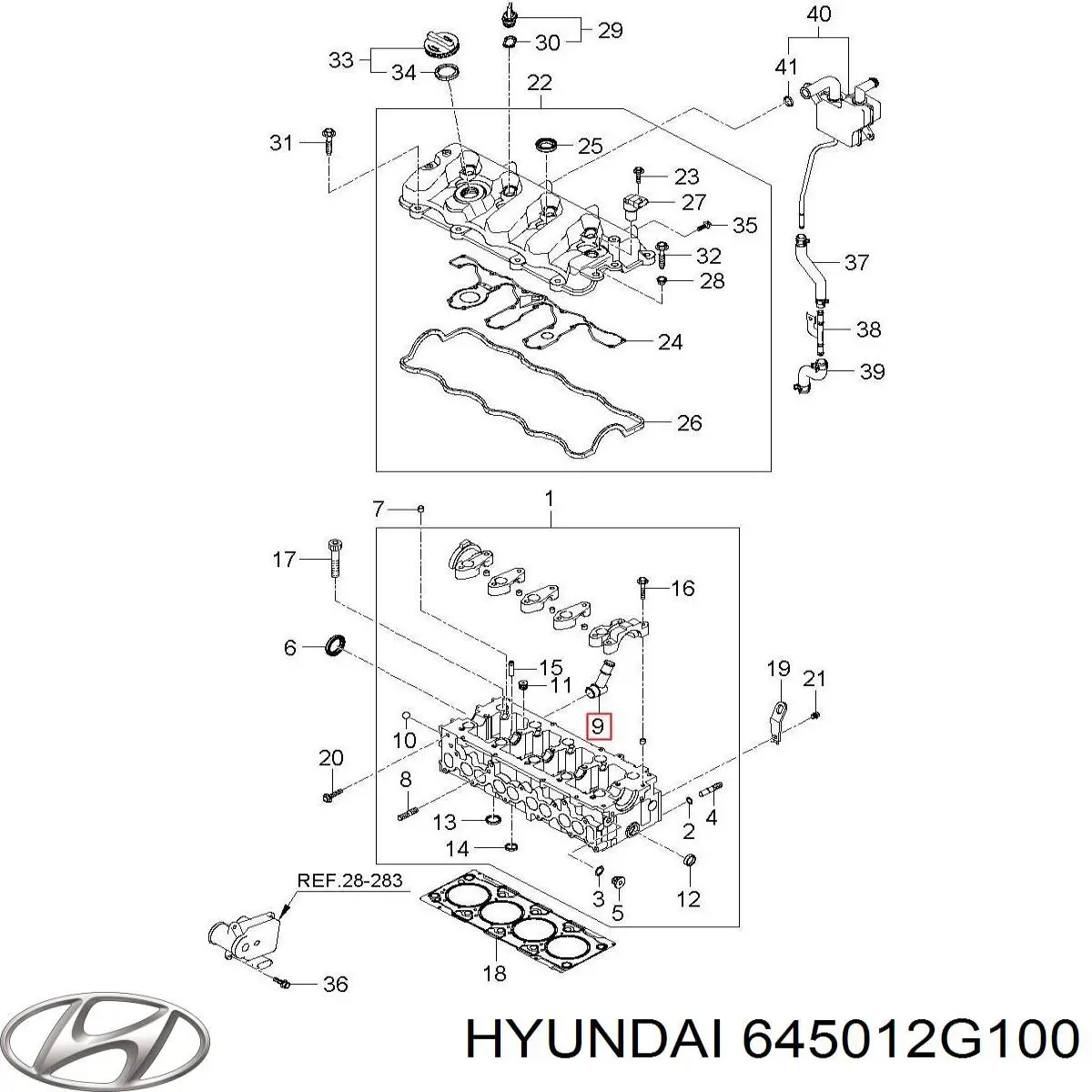 Панель брызговика моторного отсека, левая Hyundai/Kia 645012G100 цена, от 35.93 USD