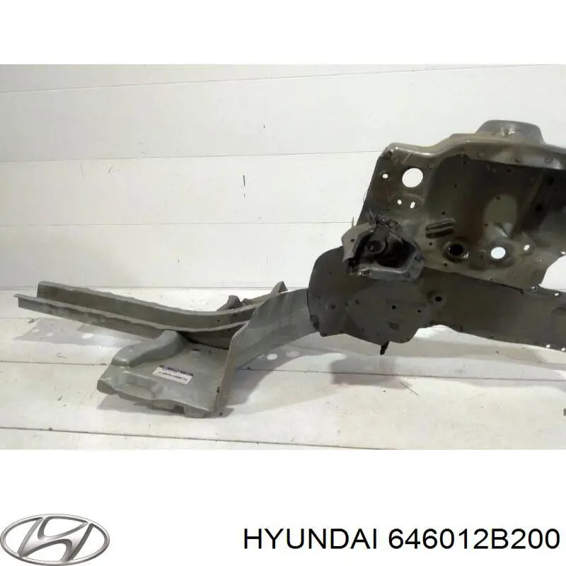 Купить 646012B200 Hyundai/Kia Лонжерон левый