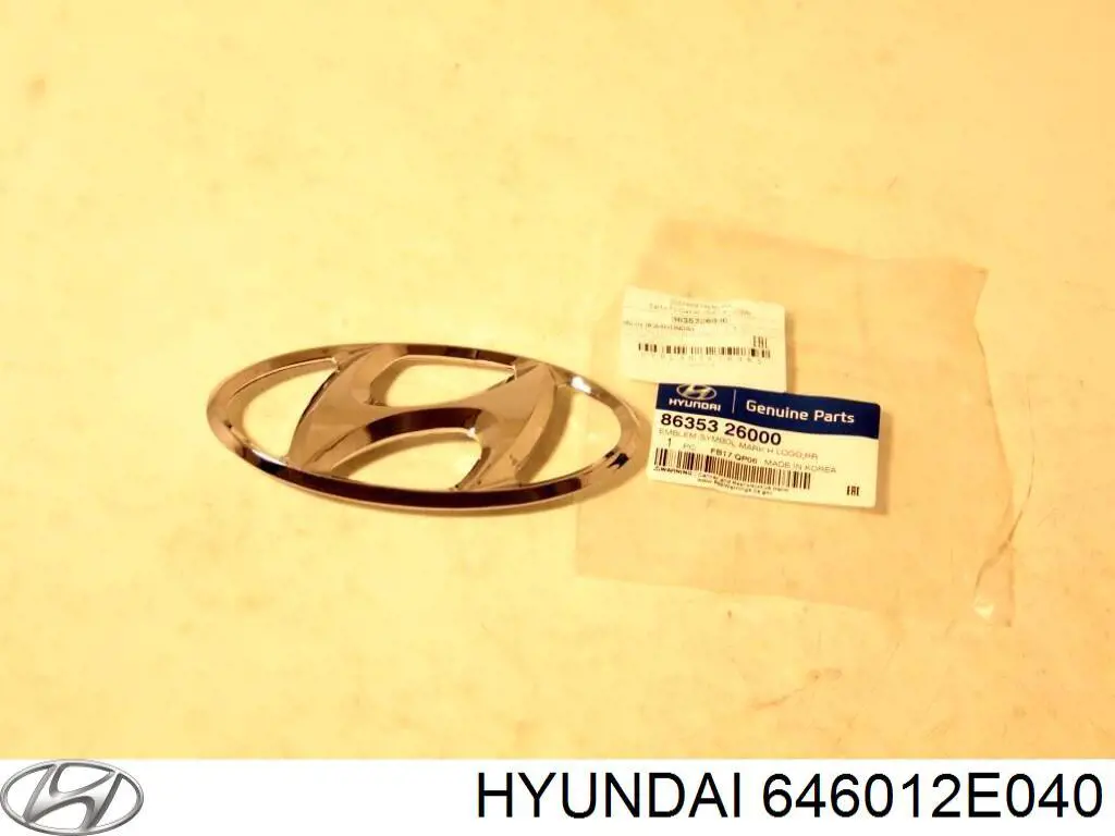Левый передний лонжерон Hyundai/Kia 646012E040 цена, от 92.20 USD