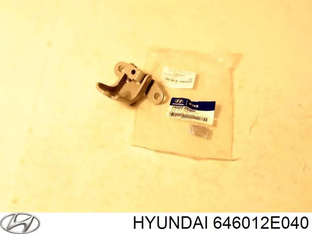 646012E040 Hyundai/Kia лонжерон рамы передний левый