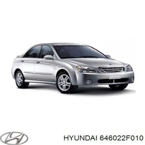 646022F010 Hyundai/Kia Лонжерон передний правый