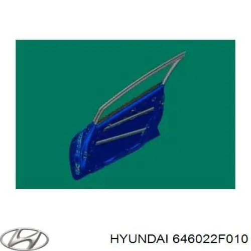 Правый передний лонжерон Hyundai/Kia 646022F010 цена, от 84.65 USD