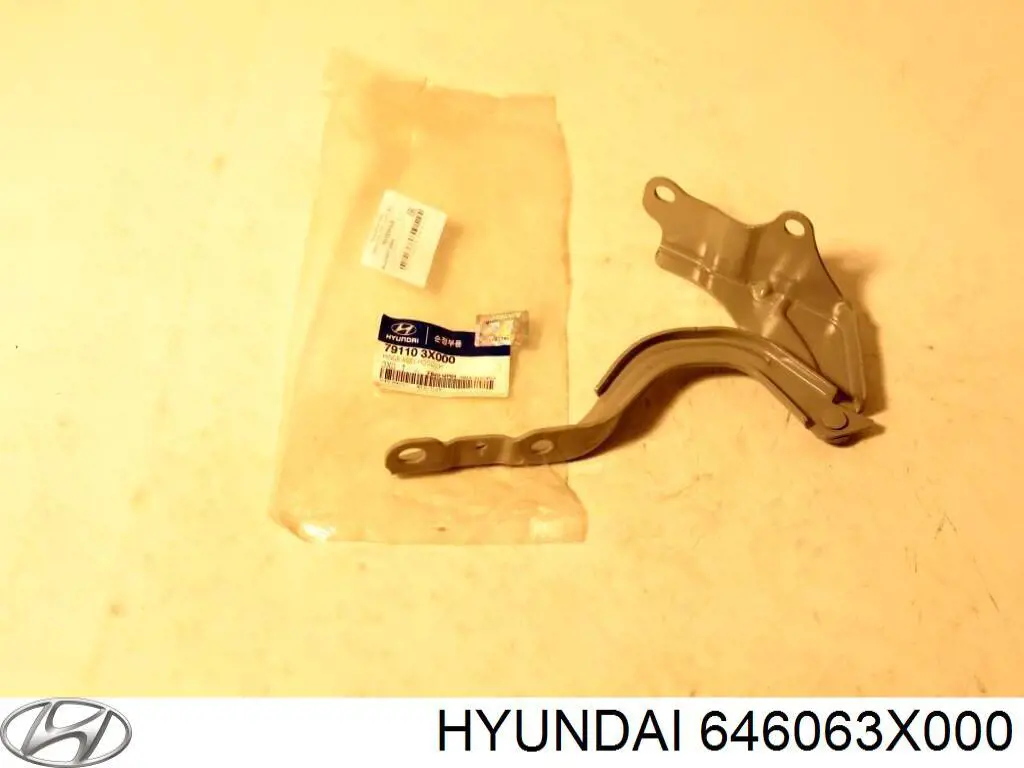 Лонжерон рамы передний правый Hyundai/Kia 646063X000