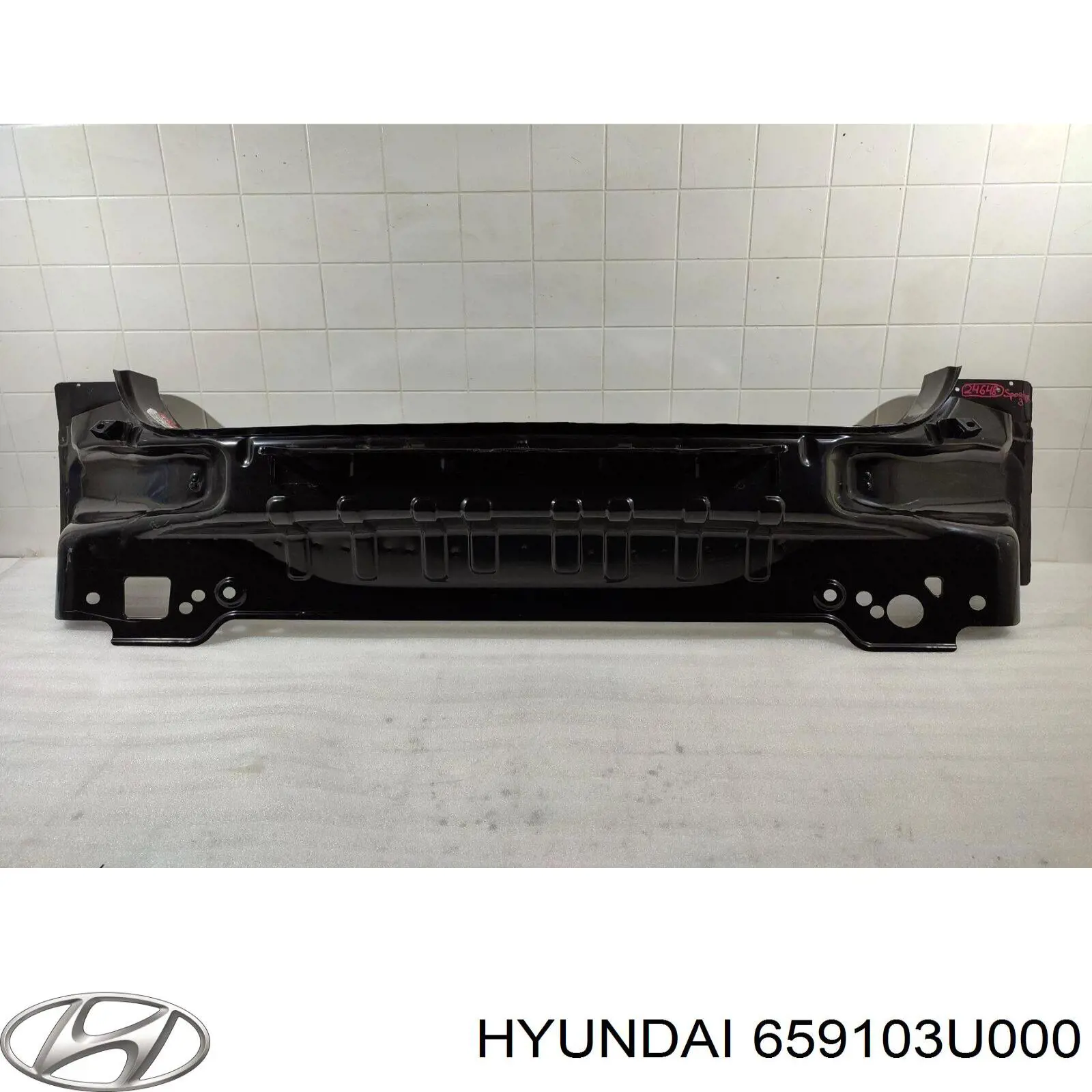 Панель задня, багажного відсіку 659103U000 Hyundai/Kia