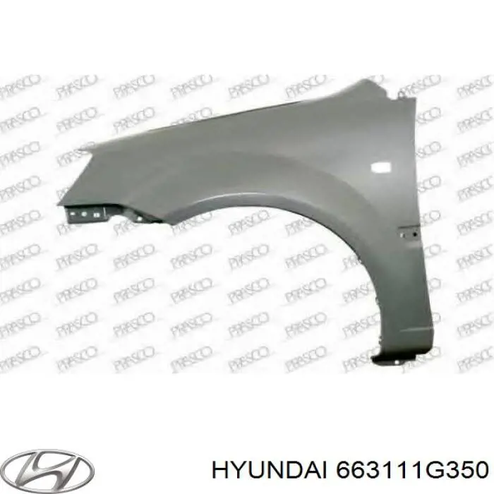 Крыло переднее левое FPS FP4013311 цена, от 42.82 USD