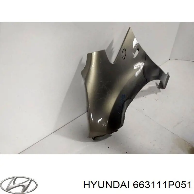 Купить 663111P051 Hyundai/Kia Крыло переднее левое