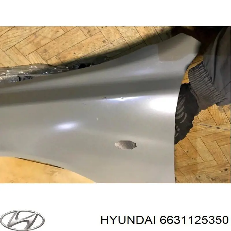 Крыло переднее левое Hyundai/Kia 6631125350 цена, от 36.72 USD