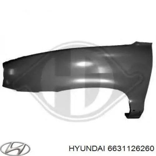 Крыло переднее левое FPS FP3221313 цена, от 53.43 USD