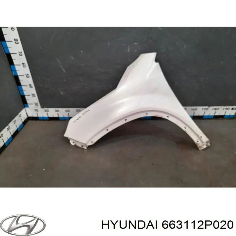 Крыло переднее левое Hyundai/Kia 663112P020 цена, от 46.00 USD
