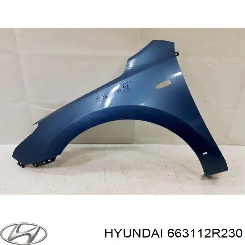 Крыло переднее левое 663112R230 Hyundai/Kia