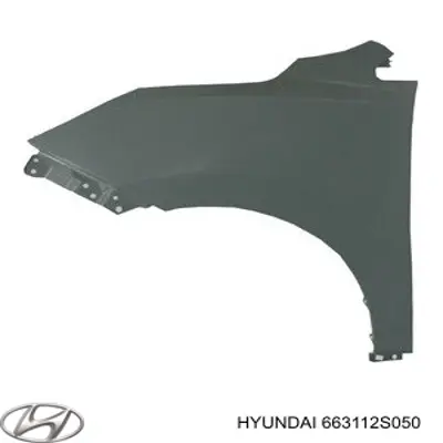 Крыло переднее левое Hyundai/Kia 663112S050 цена, от 28.04 USD