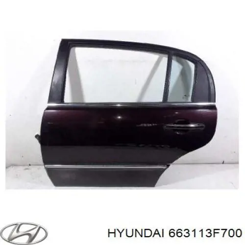 663113F700 Hyundai/Kia Переднее левое крыло