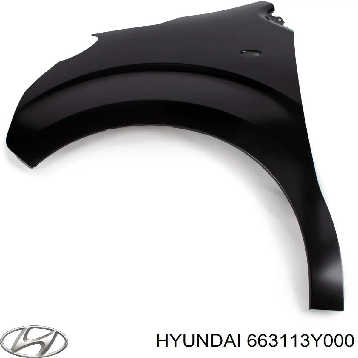 Крыло переднее левое Hyundai/Kia 663113Y000 цена, от 86.82 USD