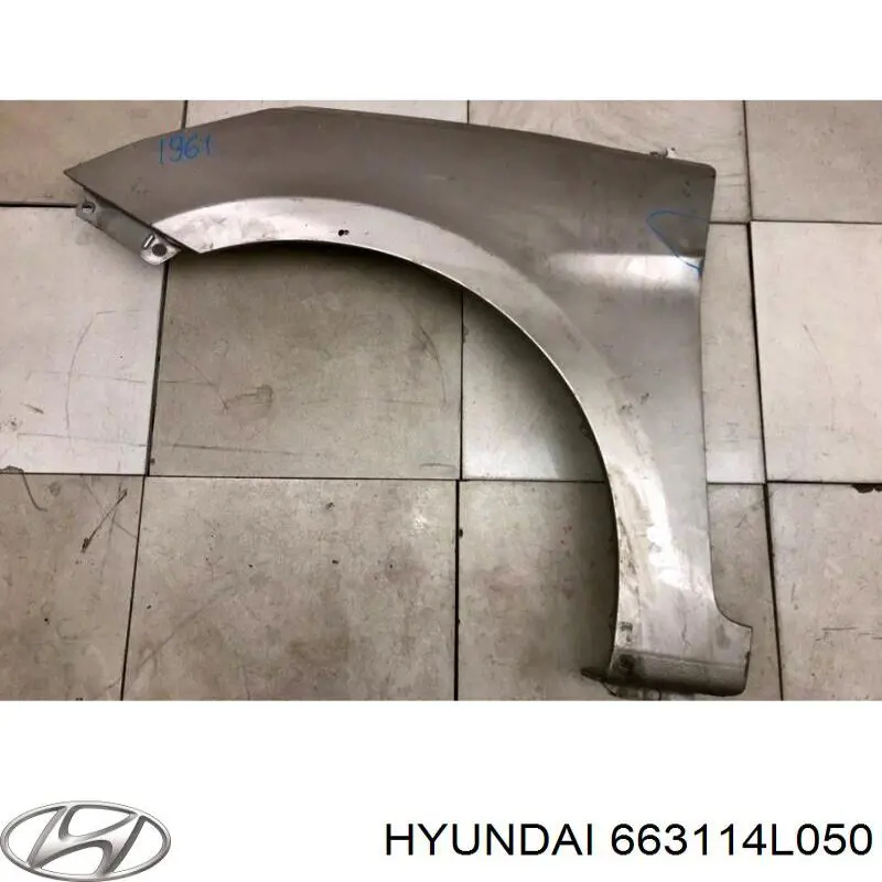 663114L050 Hyundai/Kia Переднее левое крыло