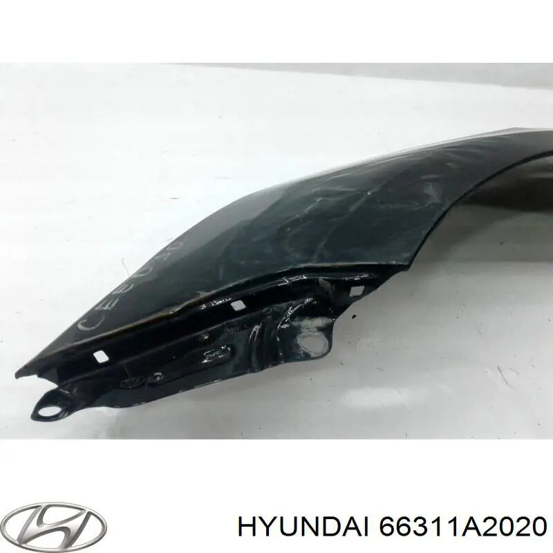 Крыло переднее левое 66311A2020 Hyundai/Kia