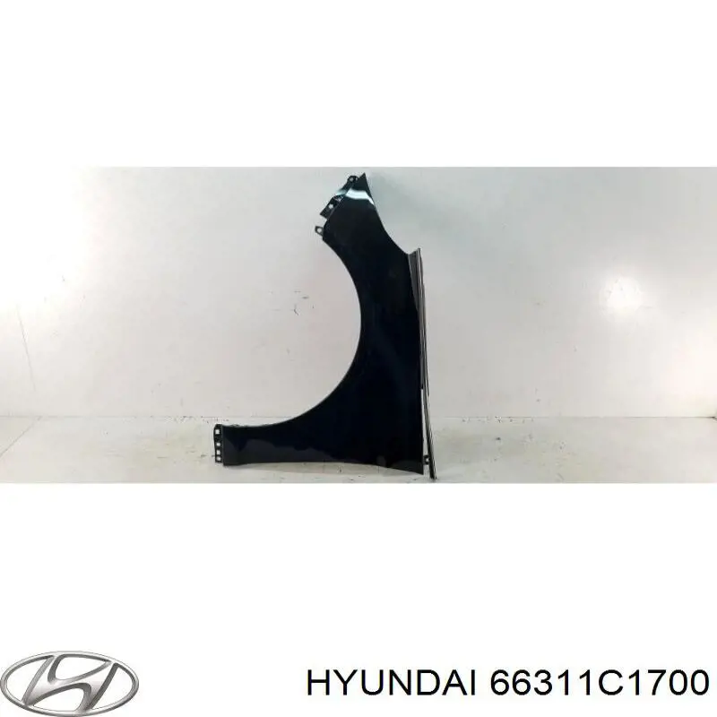 Крыло переднее левое Hyundai/Kia 66311C1700 цена, от 248.88 USD