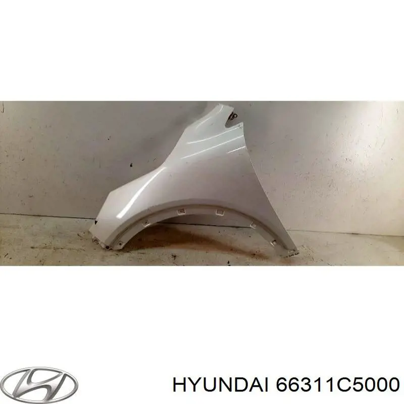 66311C5000 Hyundai/Kia крыло переднее левое