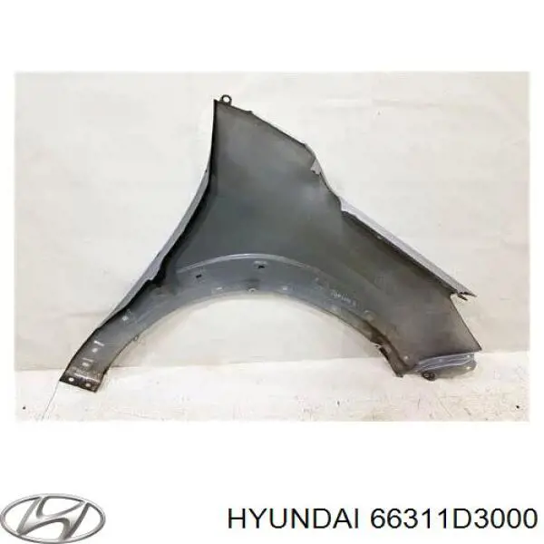 66311D3000 Hyundai/Kia pára-lama dianteiro esquerdo