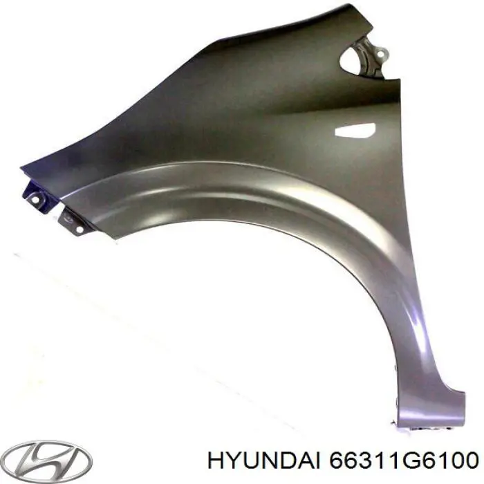 66311G6100 Hyundai/Kia Переднее левое крыло