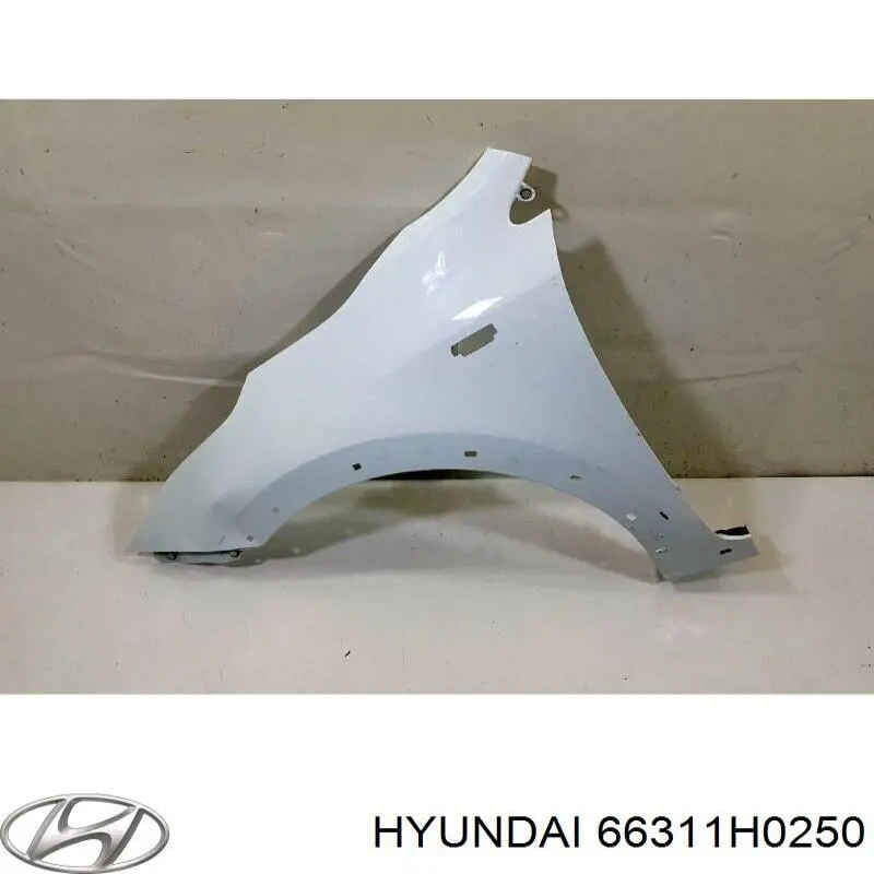 Крыло переднее левое 66311H0250 Hyundai/Kia