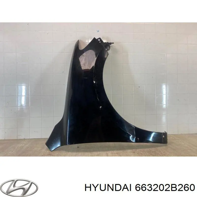 Боковая часть передняя правая Hyundai/Kia 663202B260 цена, от 62.49 USD