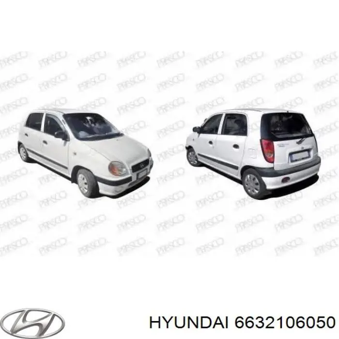 Боковая часть передняя правая Hyundai/Kia 6632106050 цена, от 26.17 USD