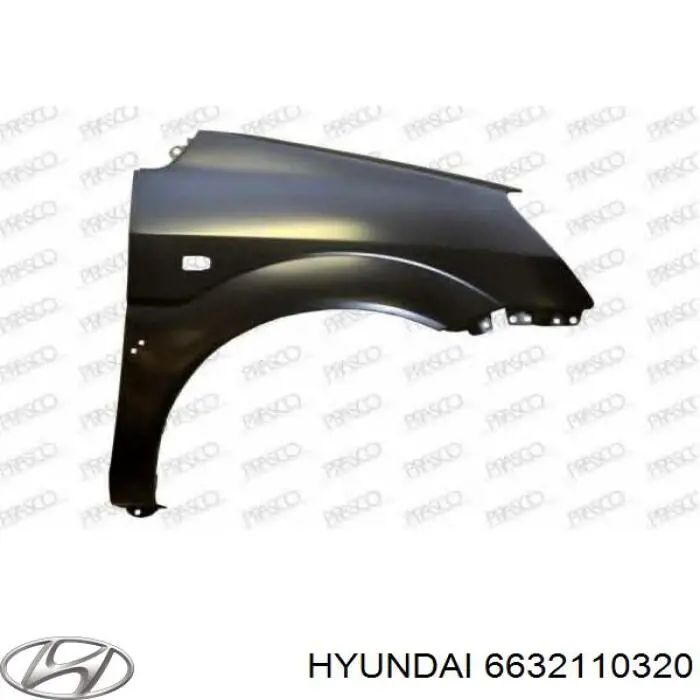 Боковая часть передняя правая Polcar 403702 цена, от 75.07 USD
