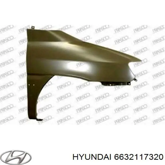 Боковая часть передняя правая Polcar 403502 цена, от 42.84 USD