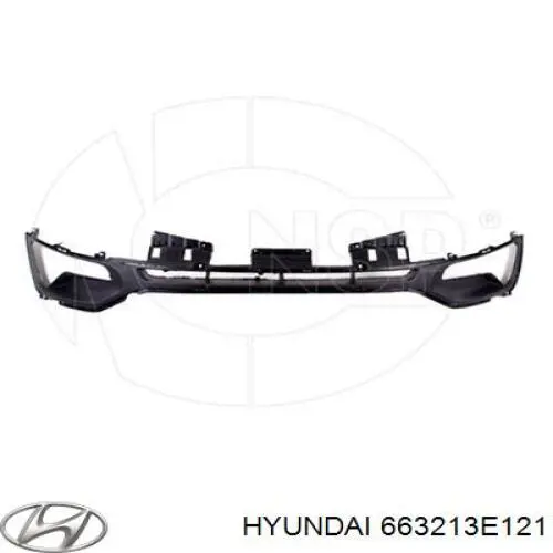 Крыло переднее правое 663213E121 Hyundai/Kia