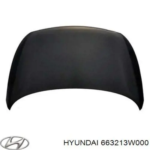 Правое крыло Hyundai/Kia 663213W000
