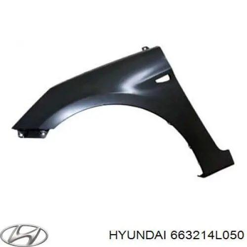 Купить 663214L050 Hyundai/Kia Крыло переднее правое