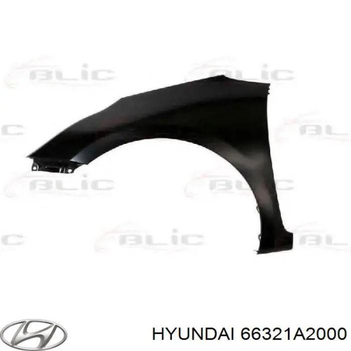 Боковая часть передняя правая Polcar 41C1021 цена, от 71.58 USD