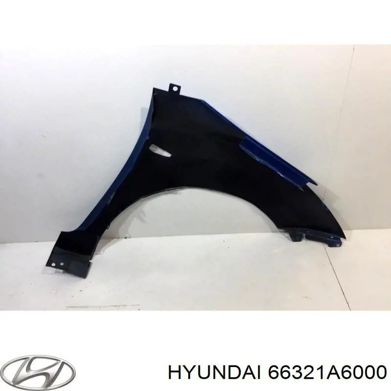 66321A6000 Hyundai/Kia pára-lama dianteiro direito