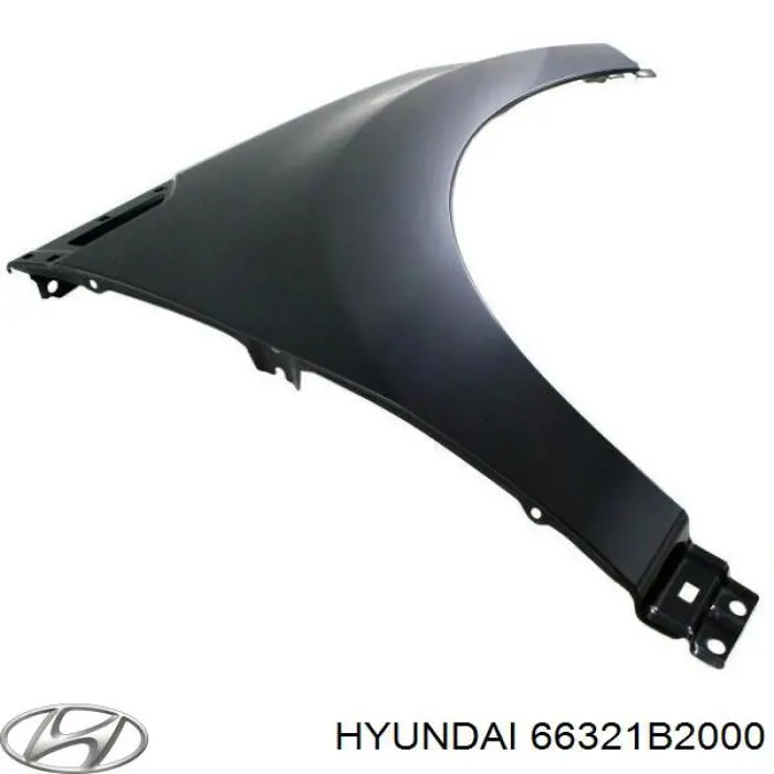 Крыло переднее правое 66321B2000 Hyundai/Kia