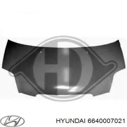 6640007021 Hyundai/Kia капот