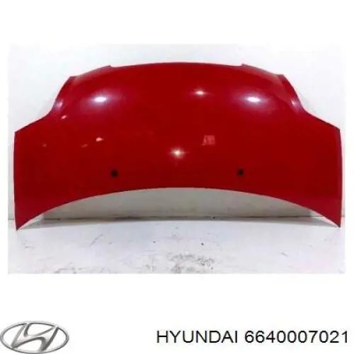 6640007000 Hyundai/Kia Капот
