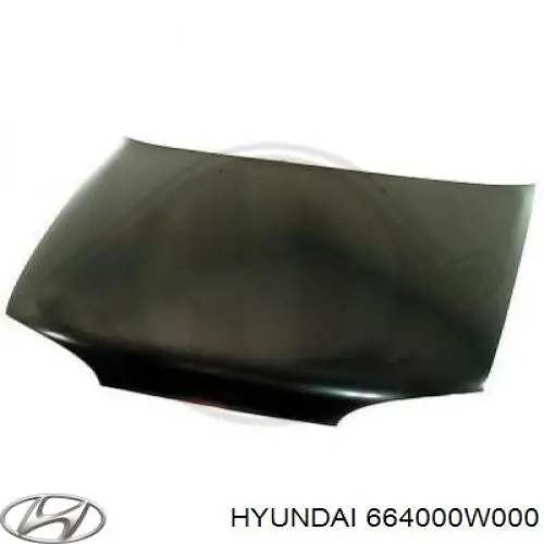 Купить 664000W000 Hyundai/Kia Капот