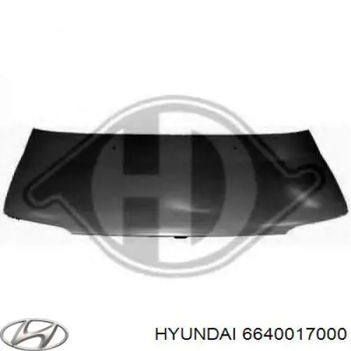 Капот Hyundai/Kia 6640017000 цена, от 121.05 USD