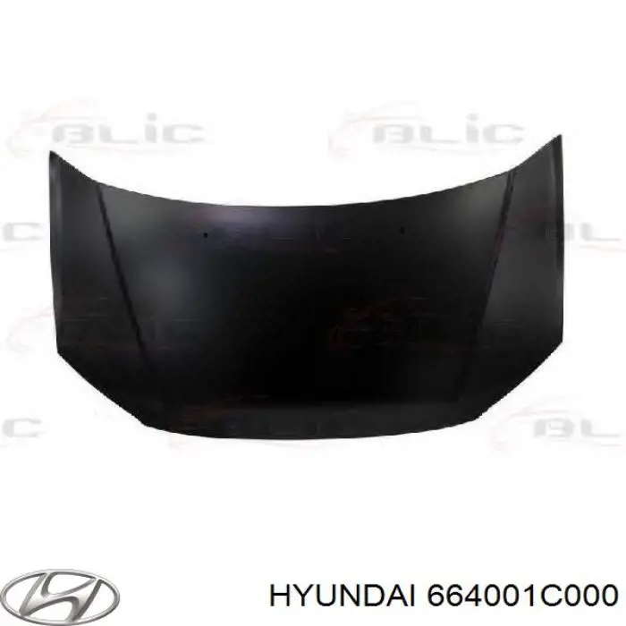 Капот 664001C000 Hyundai/Kia