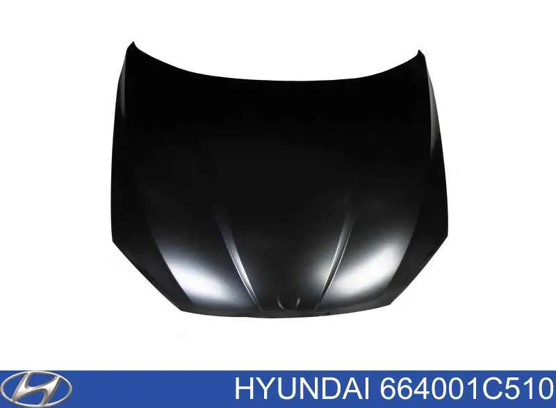 Капот 664001C510 Hyundai/Kia